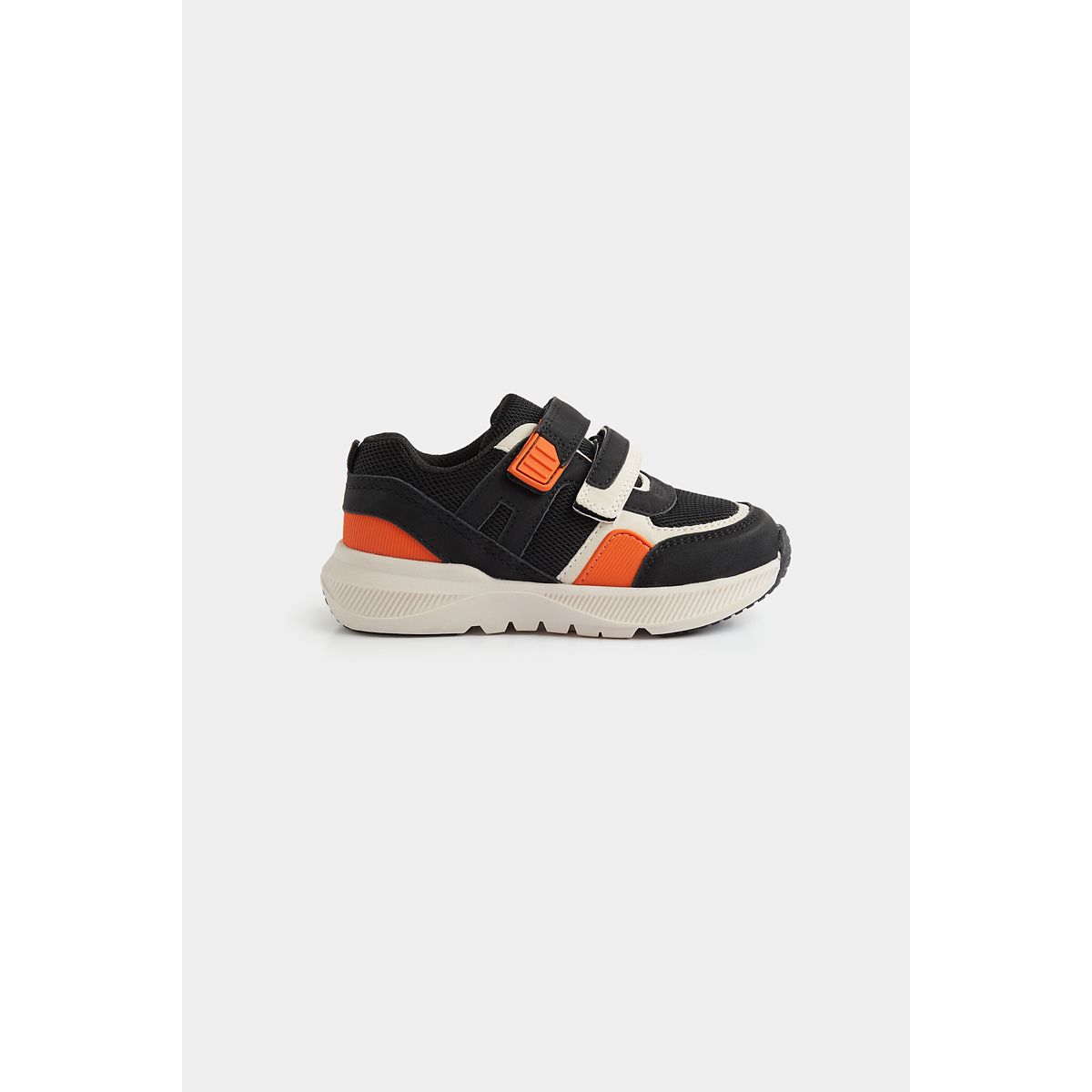 Buy Black and Orange Trainers online Mothercare Qatar