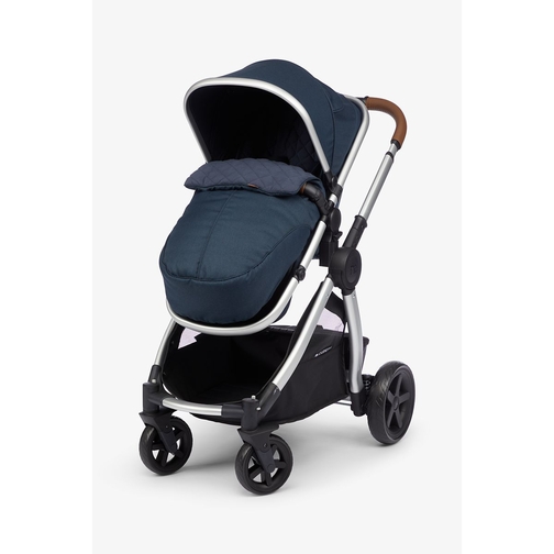 Navy and 2025 tan pram